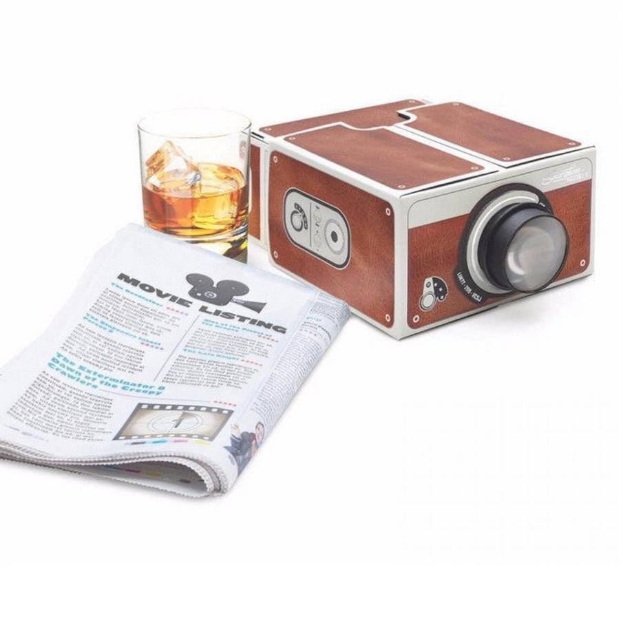 NEW_PRODUCTProyektor Smartphone Portabel Cardboard 2.0 / Proyektor Mini Portable Portabel Hp Android