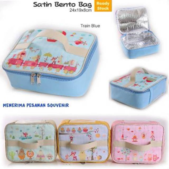 Free Ongkir Satin Bento Bag (SBB) TAS BEKAL BENTO