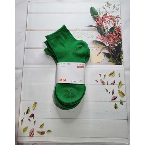 Uniqlo ankle Socks Premium Quality mata kaki wanita women cewe