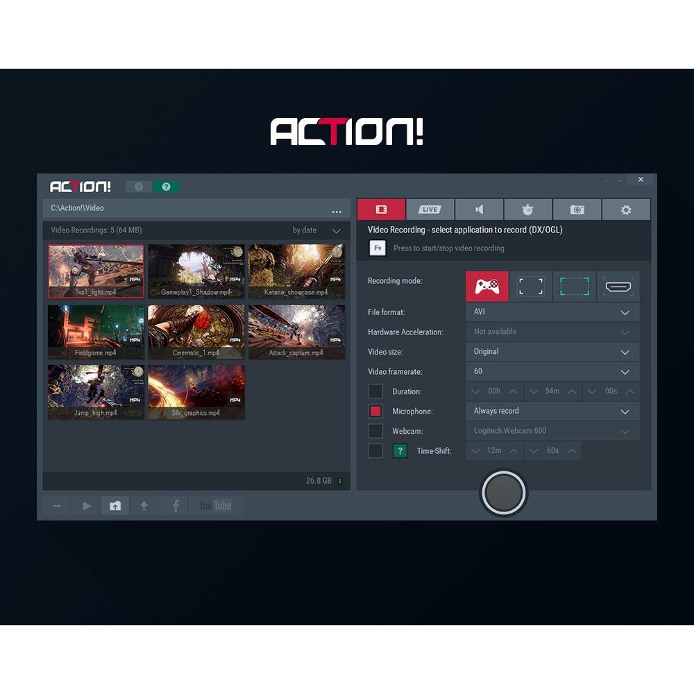 [FULL VERSION] Mirillis Action 4.21.53 Screen Recorder - GARANSI AKTIVASI