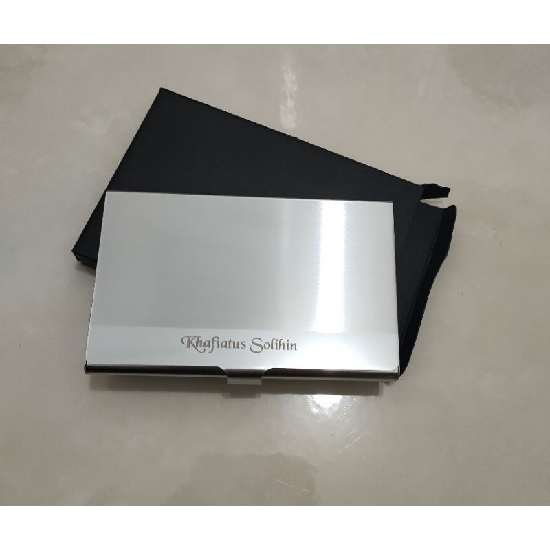 Tempat Kartu Nama Stainless | Name Card Holder | Card kredit | Tempat Kartu Kredit