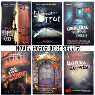 Novel Horor Best Seller /Horor Kamar 002/Jembatan Horor/Kuntilanak Pondok Indah/1000 Hantu Di Lawang Sewu/Rumah Hantu/Hantu Kereta