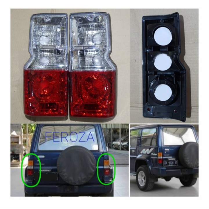 Lampu stop kristal Feroza