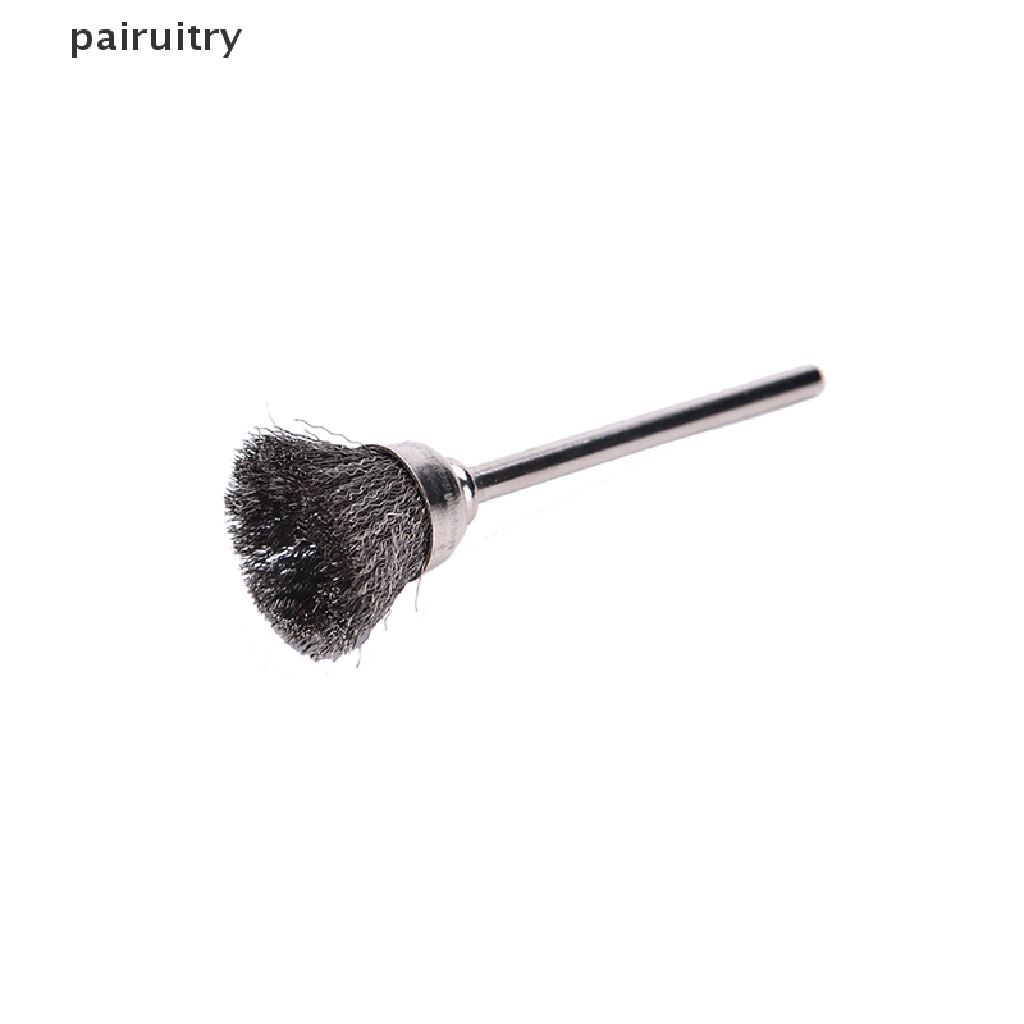 【PRT】 10PCS Stainless Steel Wire Cup Mini Brush Fits Dremel Rotary Tool Accessory 13mm .