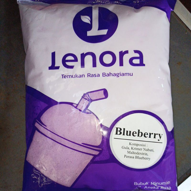 

Bubuk minuman rasa BLUEBERRY LENORA POWDER