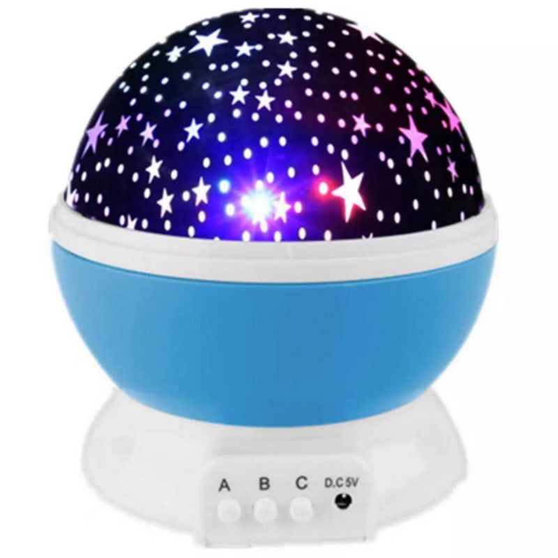 Lampu proyektor bulan bintang