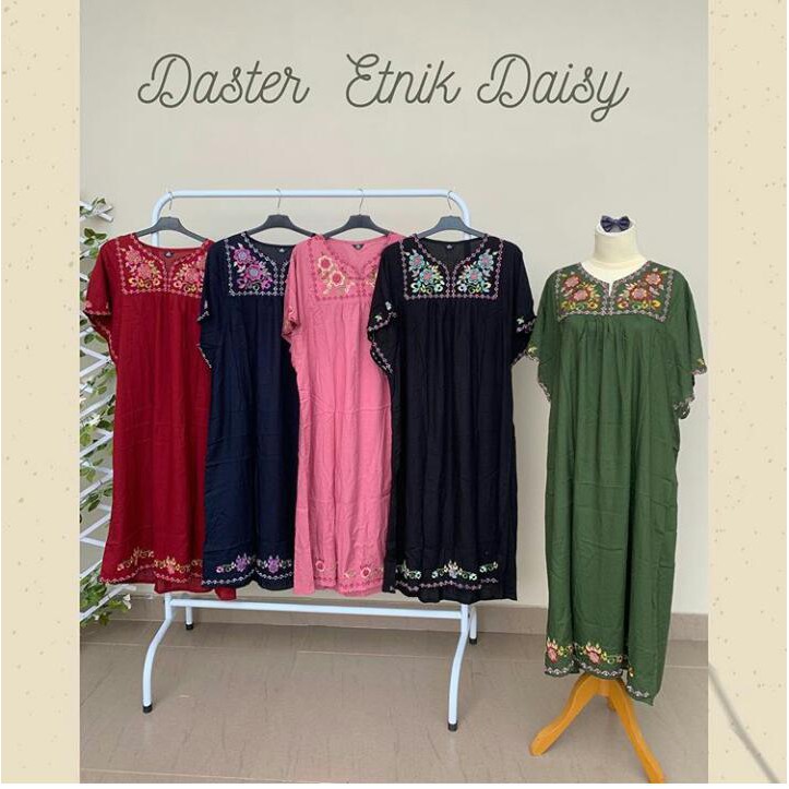 Daster Bordir Etnik Daisy