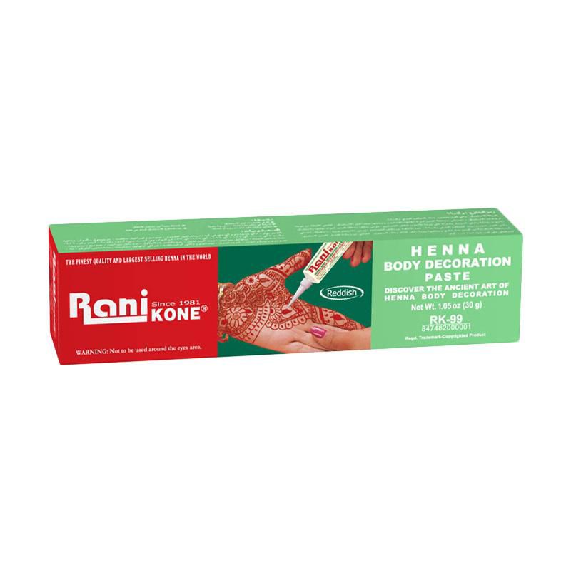 Henna Rani Body Decoration Paste Penghias Tubuh