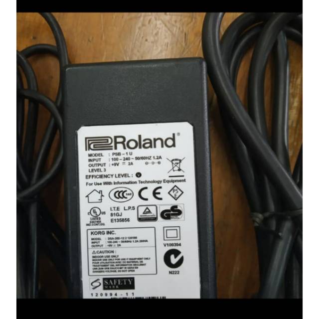 Jual ADAPTOR KEYBOARD ROLAND E09/E15/E36 Shopee Indonesia