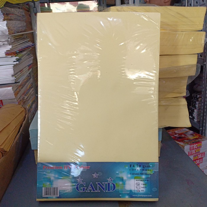 

Kertas warna F4 70 GAND