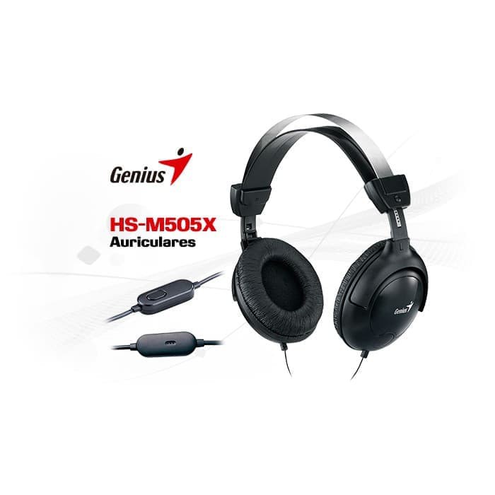 HEADSET GAMING GENIUS HS-M505X HEADPHONE STEREO WITH MICROPHONE