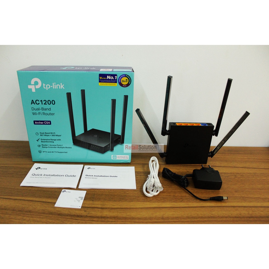 Router AP Extender AC1200 - TPLINK TP-LINK Archer C54 2.4GHz 5GHz