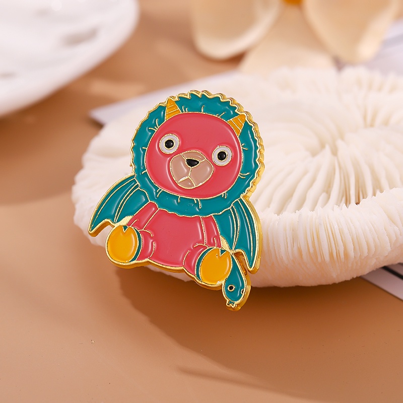 Spyx Bros Pin Enamel Desain Kartun Anime Anya Bear Lucu