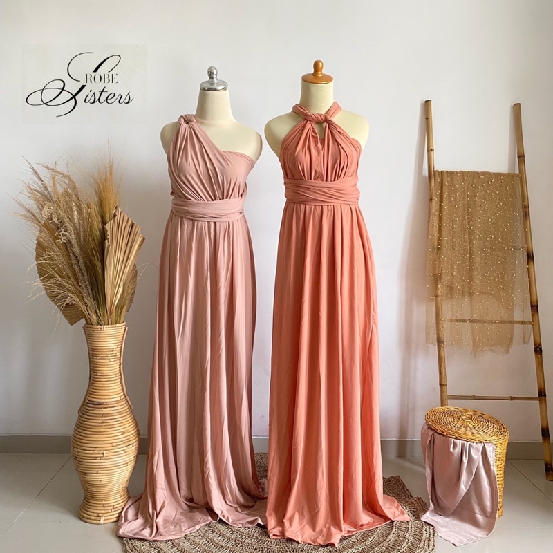multiway dress infinity maxi long dress convertible bridesmaid dress lilit kemben party prewedding s