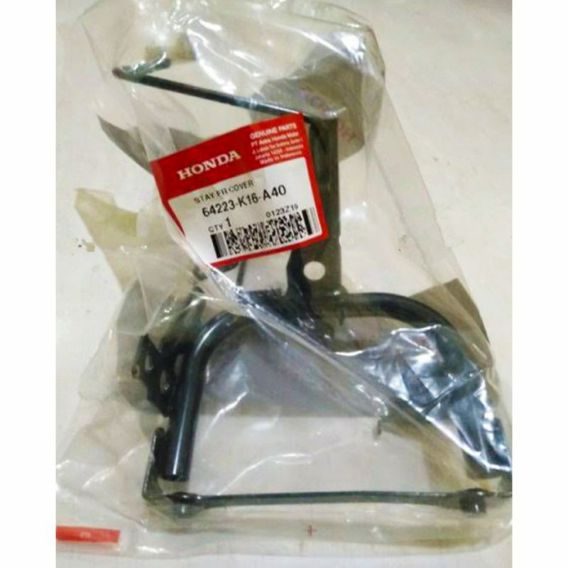 Stay Front Top Cover Besi Bracket Dudukan Panel Dasi Tameng Depan Scoopy ESP Ori AHM 64223K16A40