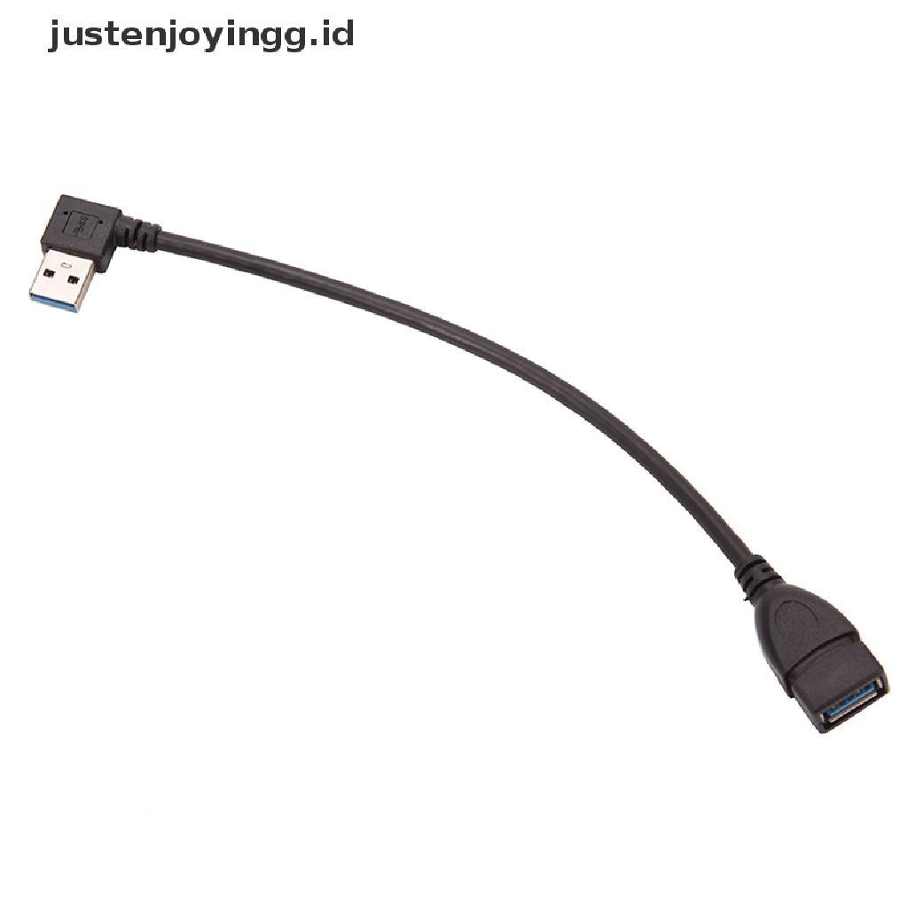 Kabel Extension Adapter Data Male to Female Sudut 90 Derajat USB 3.0 Kabel Data Adapter Extension USB 3.0 Male Ke Female Sudut 90 Derajat Usb 3.0