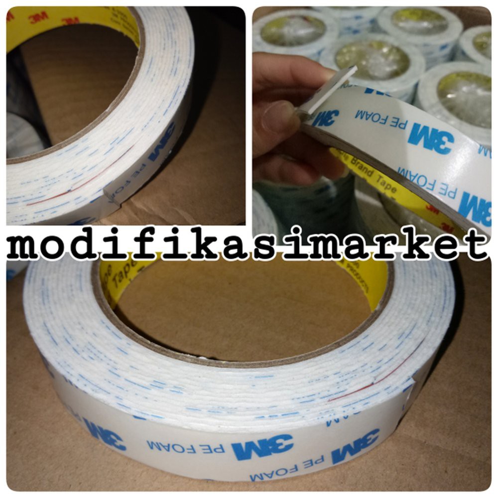 

Mmr DOUBLE TAPE 3M PE FOAM ISOLASI BB BUSA 2CM X 4METER Top