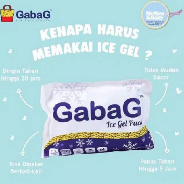 Gabag Ice gel pack 500 gr