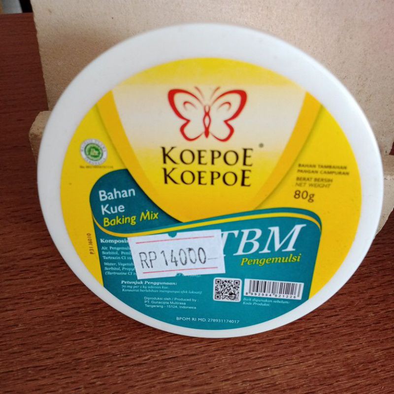 

Koepoe TBM 80gr