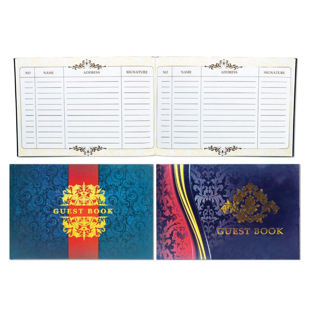 

Butterfly Guest Book / Buku Tamu / Buku Daftar Tamu