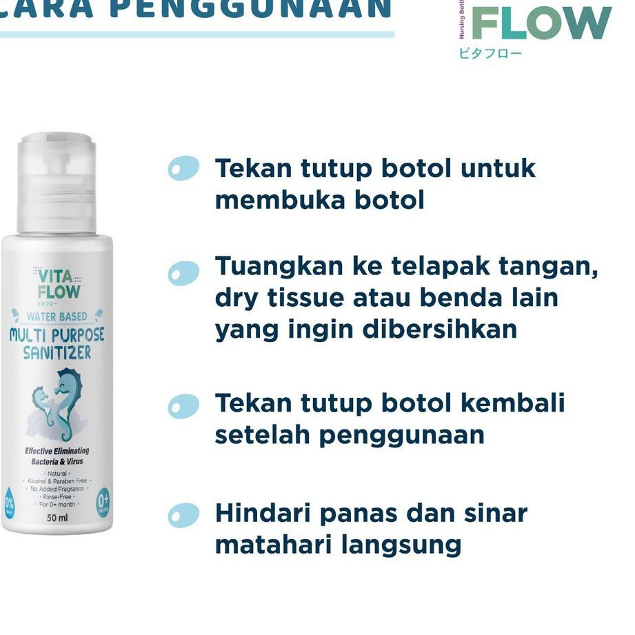 Vita Flow Multi Purpose Sanitizer 50ml