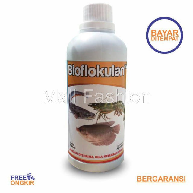 Mall Fashion - Bioflokulant Original probiotik plus Molase ampuh untuk peternakan ikan lele, nila