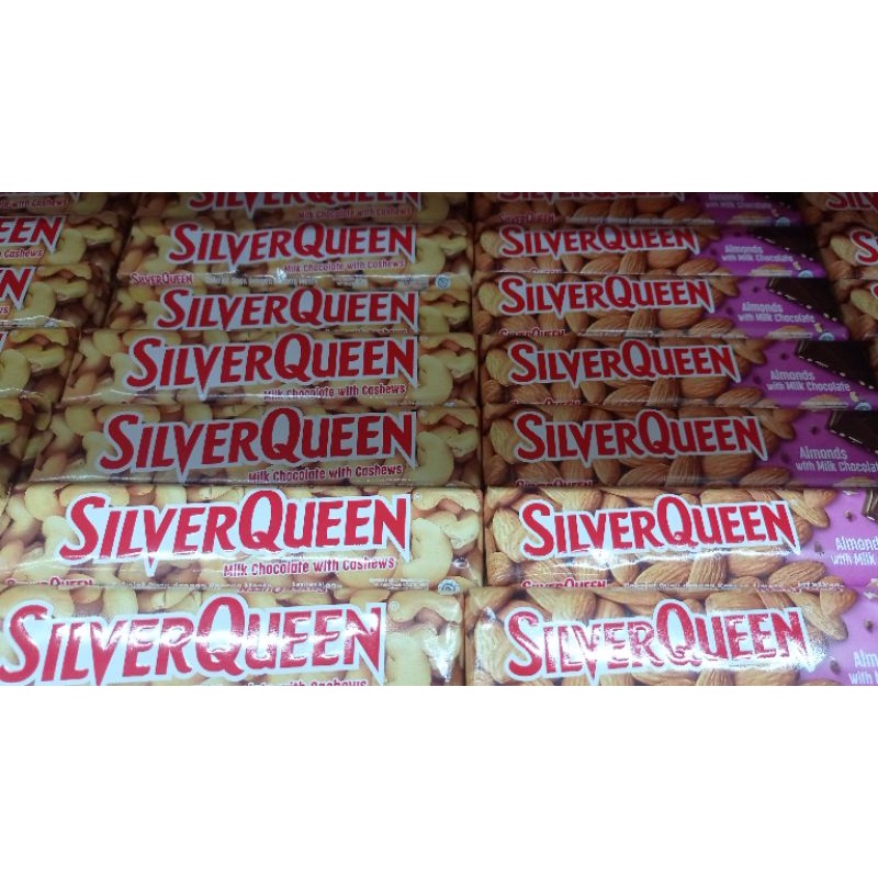 

silverqueen cashew dan almond 62gr