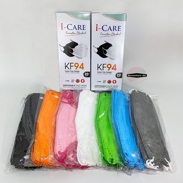 Masker KF94 evo i-Care 3D Stereoscopic Fish - SM102