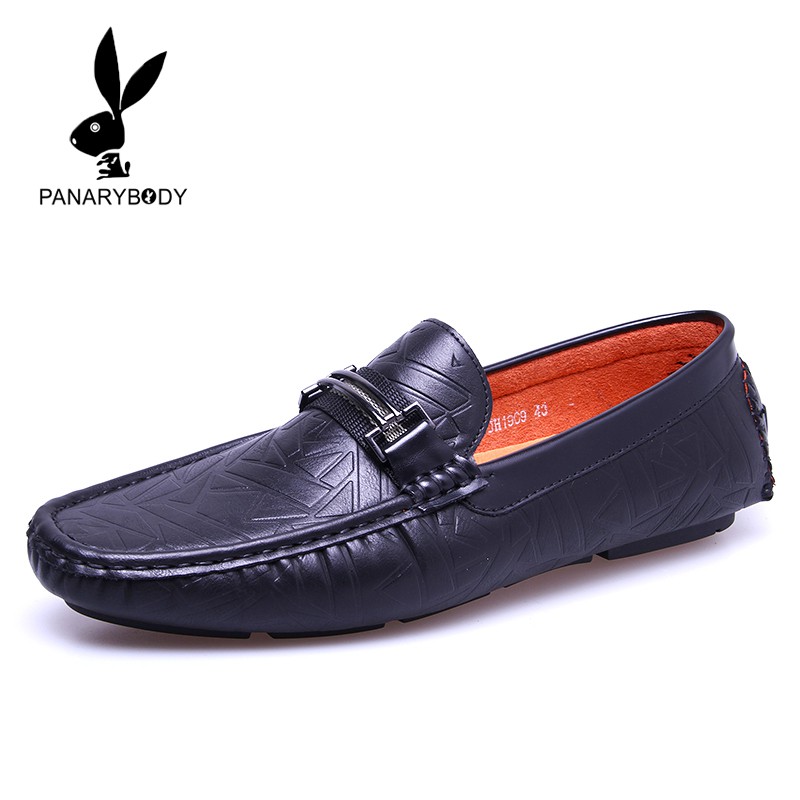 Sepatu Pria Loafers Kasual Sepatu Cowok Pantofel Hitam Kantor Casual Pria Antislip