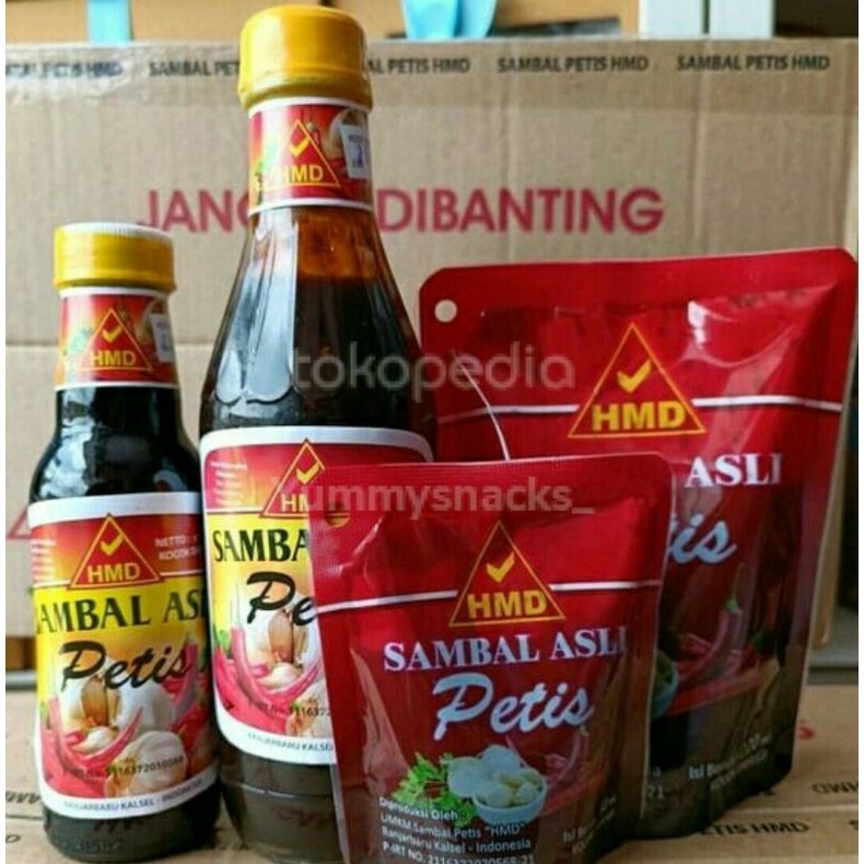 

Sambal Petis HMD Banjarmasin oleh2 khas Kalsel