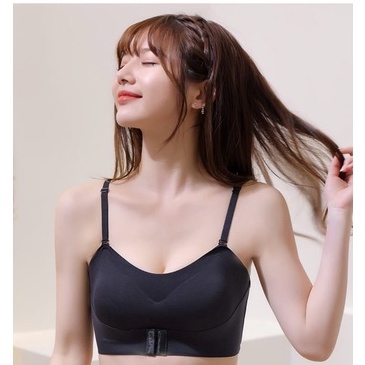 TF BRA PUSH UP 2 STRAPLESS INVISIBLE TANPA KAWAT ANTI SLIP GESPER DEPAN FRONT BUCKLE