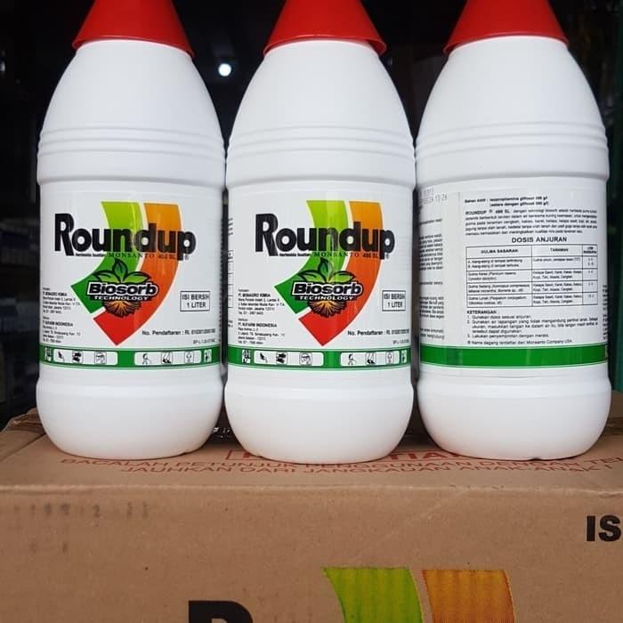 Racun Rumput/Herbisida : Roundup 1 Liter Original