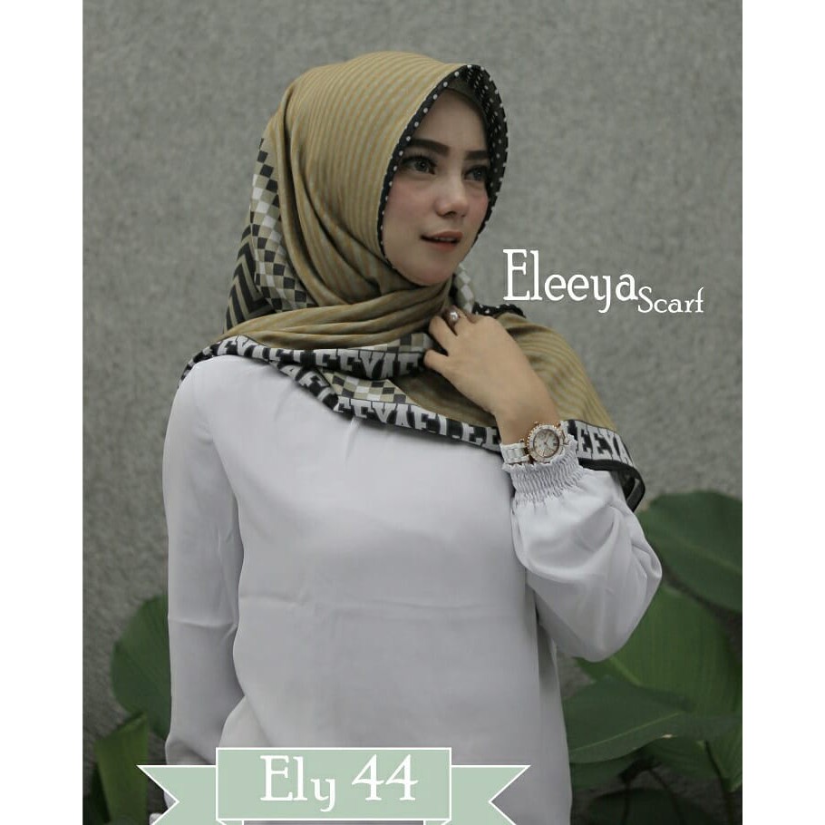 HIJAB SEGIMEPAT MOTIF PRINTING II Eleeyascarf: ELY 44