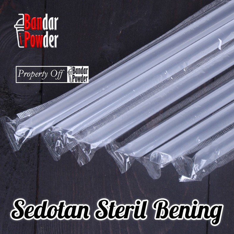 

Sedotan Bubble Steril 16oz Bening -Distributor Minuman - bp