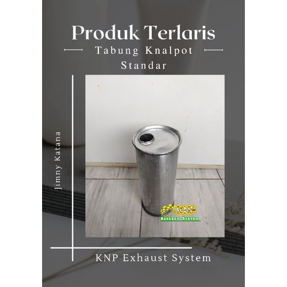 Tabung Knalpot Standar Mobil Jimny Katana Hilux