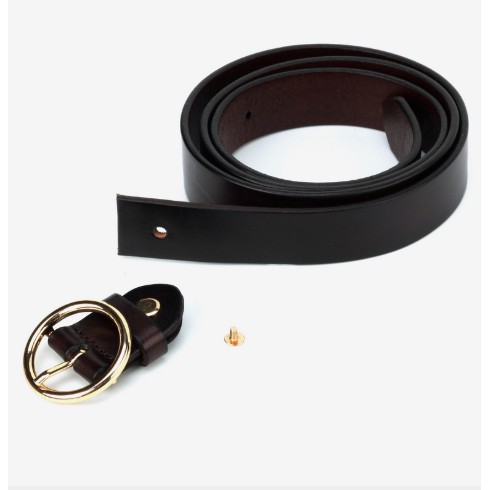 Dari JAKARTA ★ Cayman ★ Sabuk Wanita 100% Gesper Metal Wanita Ikat Pinggang Kulit Women Belt jew17-6