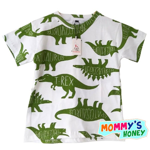 KAOS ANAK BUNNYKIDSBEE MOTIF T-REX