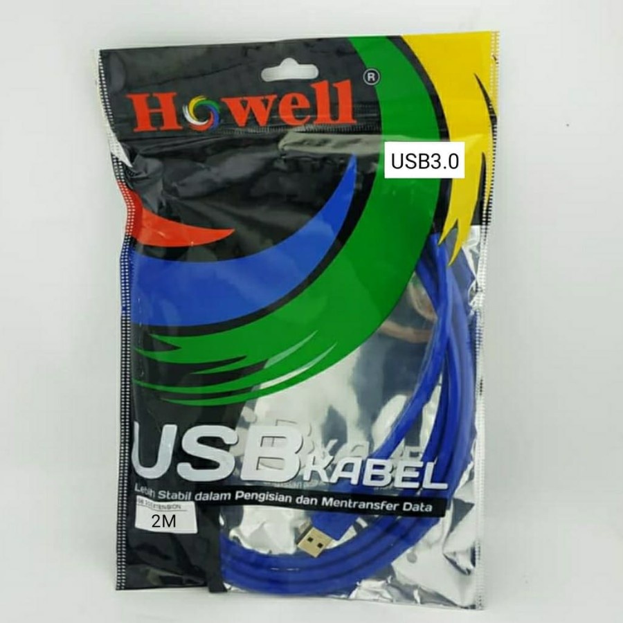 Howell Kabel USB 3.0 Male to Male 2M