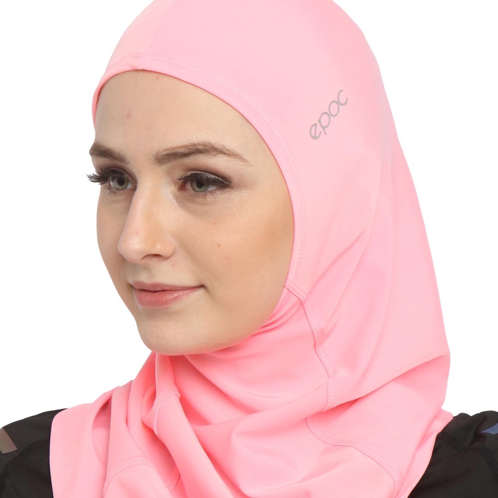 EPOC original Sport Hijab 100% Spandex Lycra Premium Pink