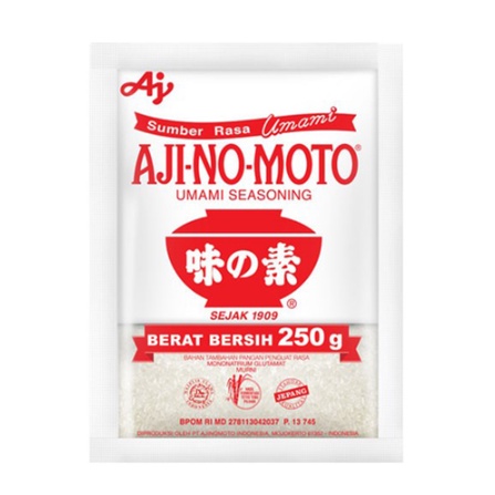 

MSG / Mincin AJINOMOTO Penguat Rasa 250 gram