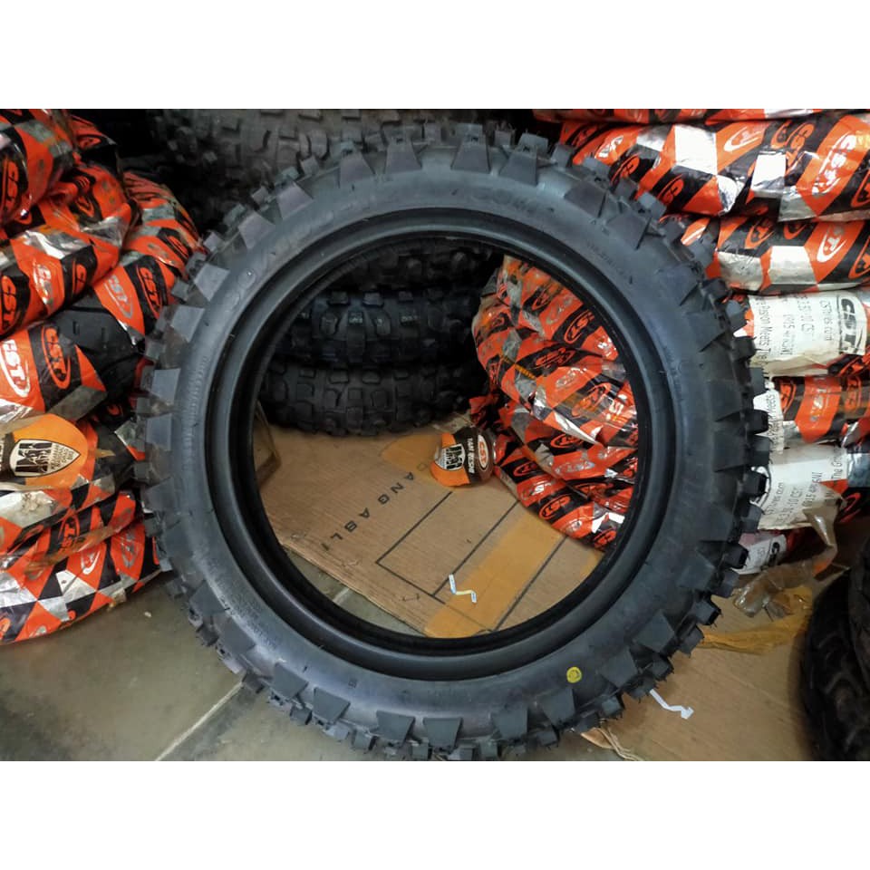 ban luar cst trail ukuran  80 100 ring 12  terbaik termurah stock terbatas