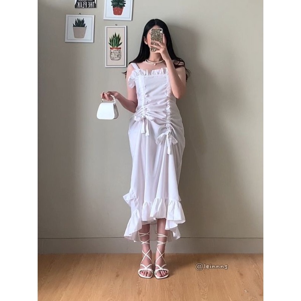 NARI OVERALL by Chuugirls | Overall Dress / Dress serut / Overall Dress Korea / inner dress