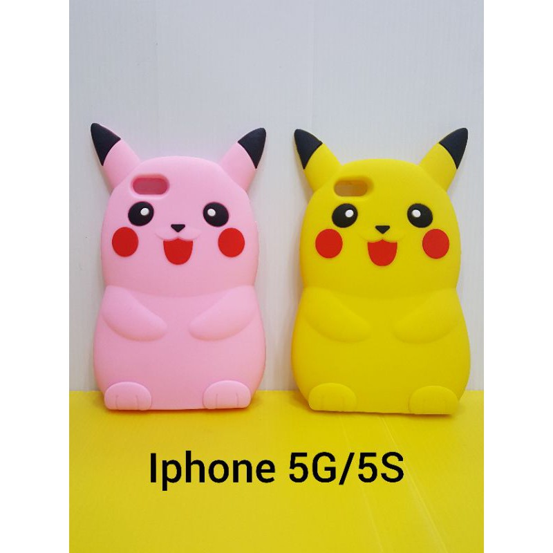 CASE BONEKA Pokemon CARACTER 3D/Iphone 5G 5S Samsung J2 J3 J5