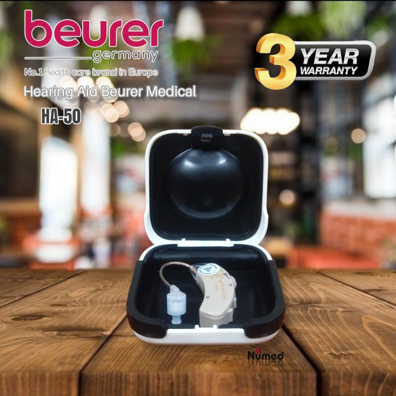 Alat Bantu Dengar Original Beurer HA50  / Beurer HA-50 Hearing Aid Bergaransi Resmi 3 tahun