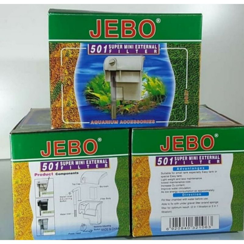 JEBO 501 HANG ON FILTER GANTUNG AQUARIUM