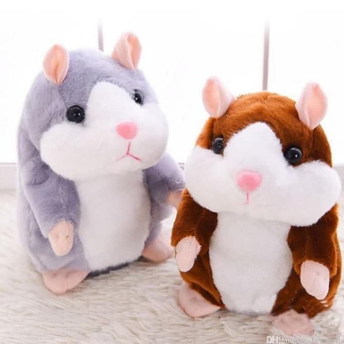 boneka hamster bisa bicara talking hamster