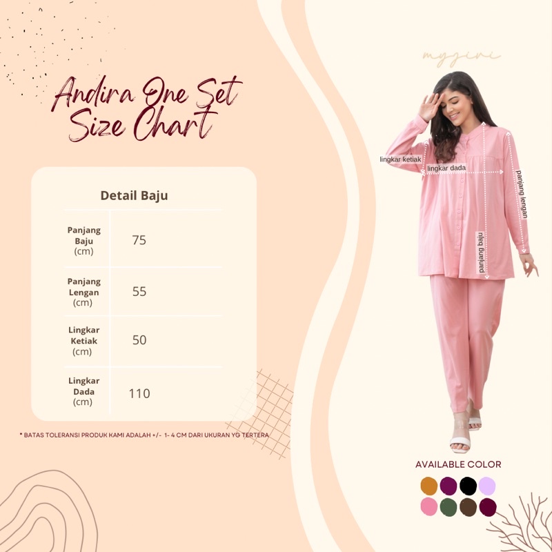 ANDIRA ONE SET BY MYJIVI
