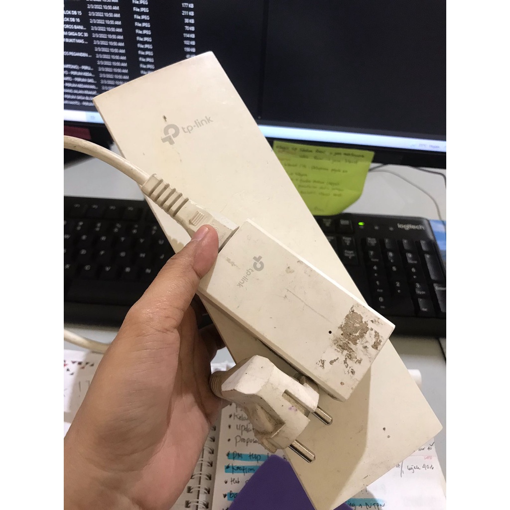 TP-LINK CPE220 300Mbps 12dBi Outdoor CPE Router TP LINK PHAROS CPE220 BEKAS