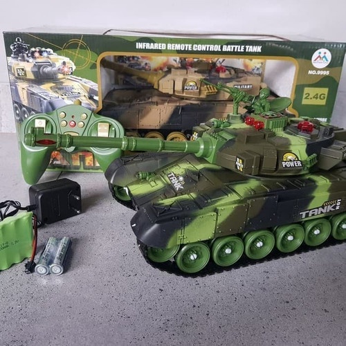 Remote Control War Tank Leopard - Mainan RC Mobil Tank Alutsista