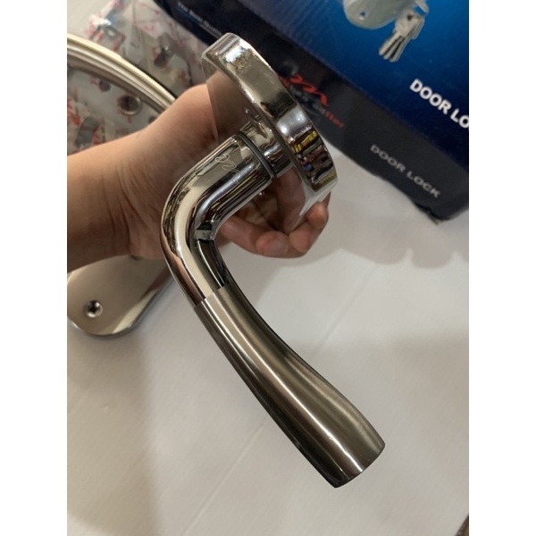 Handle Gagang Kunci Pintu Tanggung Stainless Muller Set